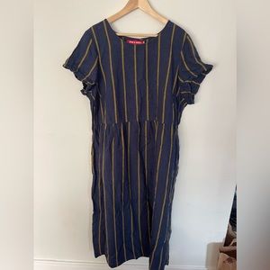 Pyne & Smith traditional striped dress
